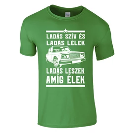 Ladás szív és ladás lélek póló (Zöld)