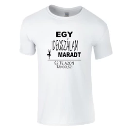 Egy idegszálam maradt póló (Fehér)