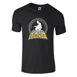 Horgász legenda póló (Sötétzöld)