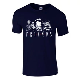 Horror Friends póló (Fekete)