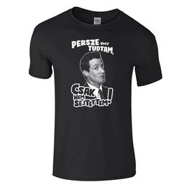 Persze hogy tudtam póló (fekete)