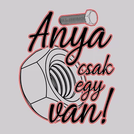 Anya csak egy van (szürke)