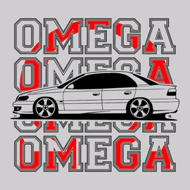 Omega póló (Szürke)