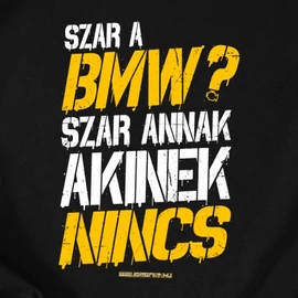 Szar a Bmw férfi póló (fekete)