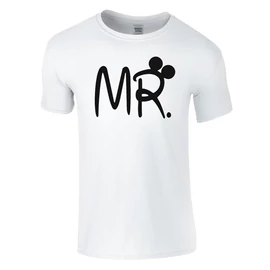 Mr páros póló (Fehér)