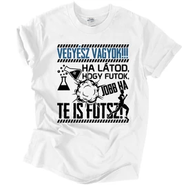Vegyész vagyok férfi póló (Világoskék)