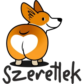Szeretlek fém bögre