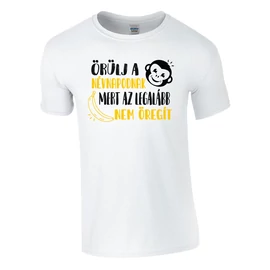 Örülj  névnapodnak póló (narancs)