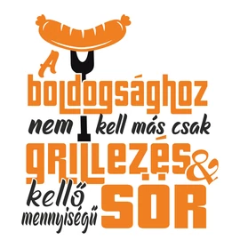A boldogsághoz póló (Fehér)