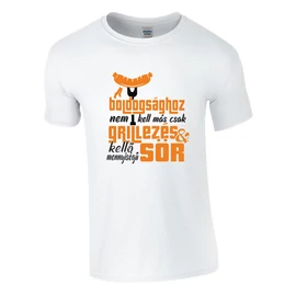 A boldogsághoz póló (Fehér)