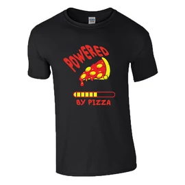 PIZZA PÓLÓ (Fekete)