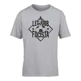 A legjobb focista gyerek póló (Szürke)