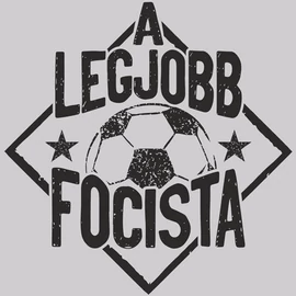 A legjobb focista gyerek póló (Szürke)