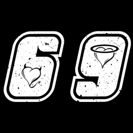 69 - páros póló (Fekete)