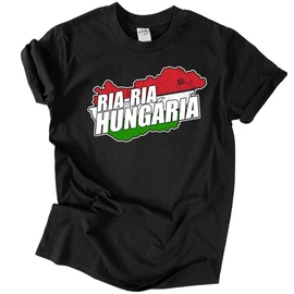 Ria-Ria Hungária férfi póló (fekete)