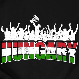Hungary gyerek póló (Fekete)