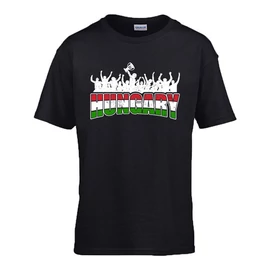 Hungary gyerek póló (Fekete)