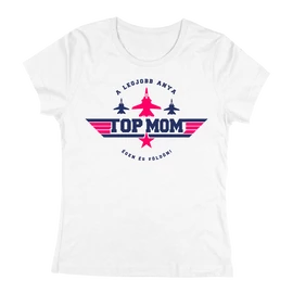 TOP MOM női póló (fehér)