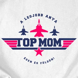 TOP MOM női póló (fehér)
