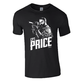 COD PRICE férfi póló(fekete)