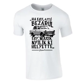 "Ha egy ajtó kinyílik..." férfi póló