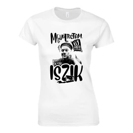 Papa karanténban női póló (Fehér)