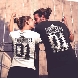 King &amp;amp; Queen páros szett (RD) (fehér)