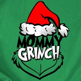 Mommy Grinch női póló (Zöld)