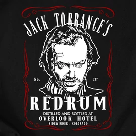 Redrum férfi póló (Fekete)