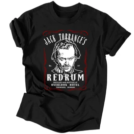 Redrum férfi póló (Fekete)