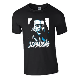SZABADSÁG póló (Fekete)