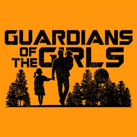 Guardian of the girls póló (Narancs)