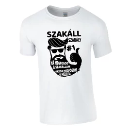 Szakáll szabály #1 póló (Fehér)