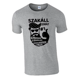 Szakáll szabály #1 póló (Fehér)