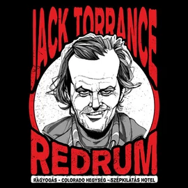 Jack Torrance - Redrum póló (Fekete)