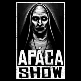 Apáca show női póló (Fekete)