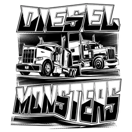 Diesel Monsters póló (Fehér)