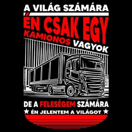 A világ számára póló (Fekete)