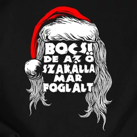Az ő szakálla már foglalt (Miku) női póló (Fekete)