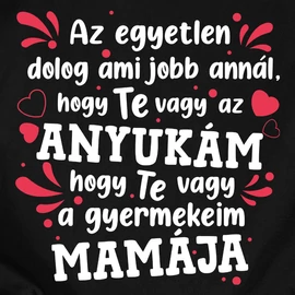 Az egyetlen dolog női póló (Grafit)