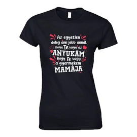 Az egyetlen dolog női póló (Grafit)