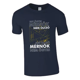 Ügyes mérnök póló (Sötétkék)