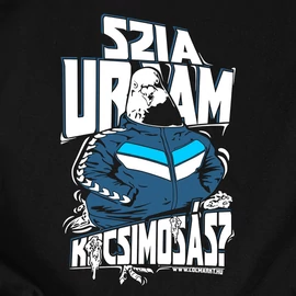 Szia uram kocsimosás? póló (Fekete)