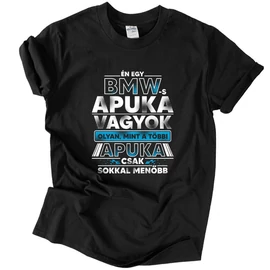 BMW-s apuka póló (Fekete)
