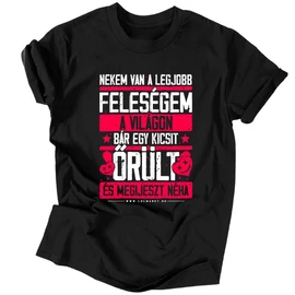 Nekem van a legjobb férfi póló (Fekete)