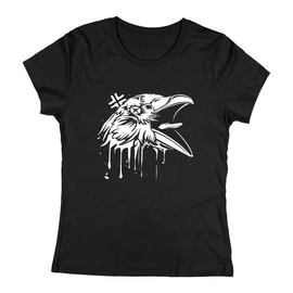 The Raven Croaks női póló (Fekete)