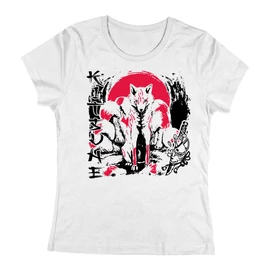 Kitsune női póló (Fehér)