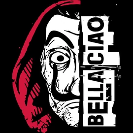 Bella Ciao póló (Fekete)