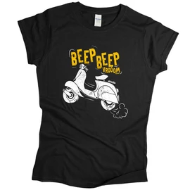 Beep beep vespa női póló