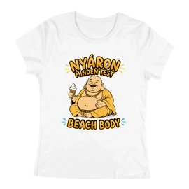 Beach body női póló (Fehér)